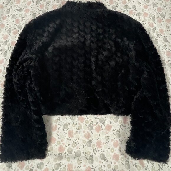 Blu Sage BLACK Bolero / Shrug / Crop Sweater - Woman's M - Picture 3 of 14